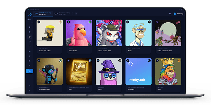Infinity Wallet - NFT wallet